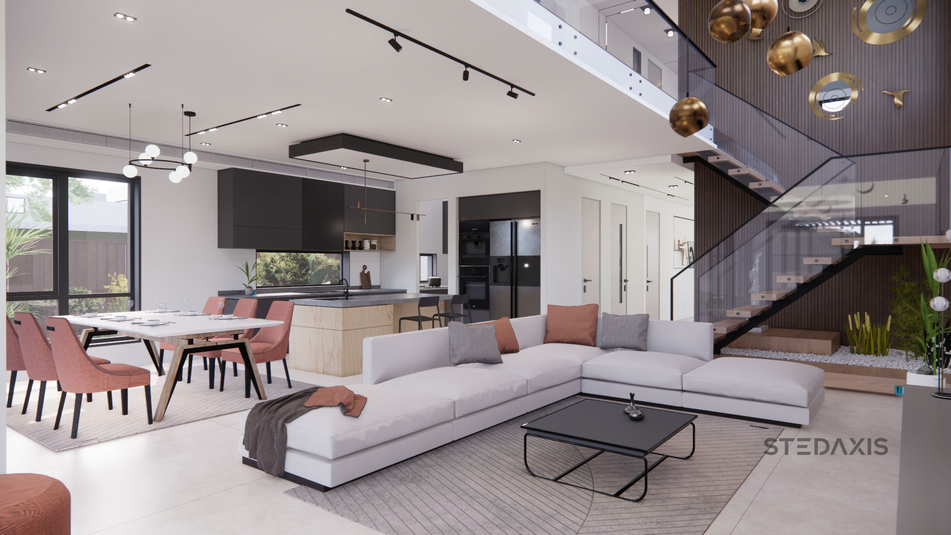 Kitchen & Living