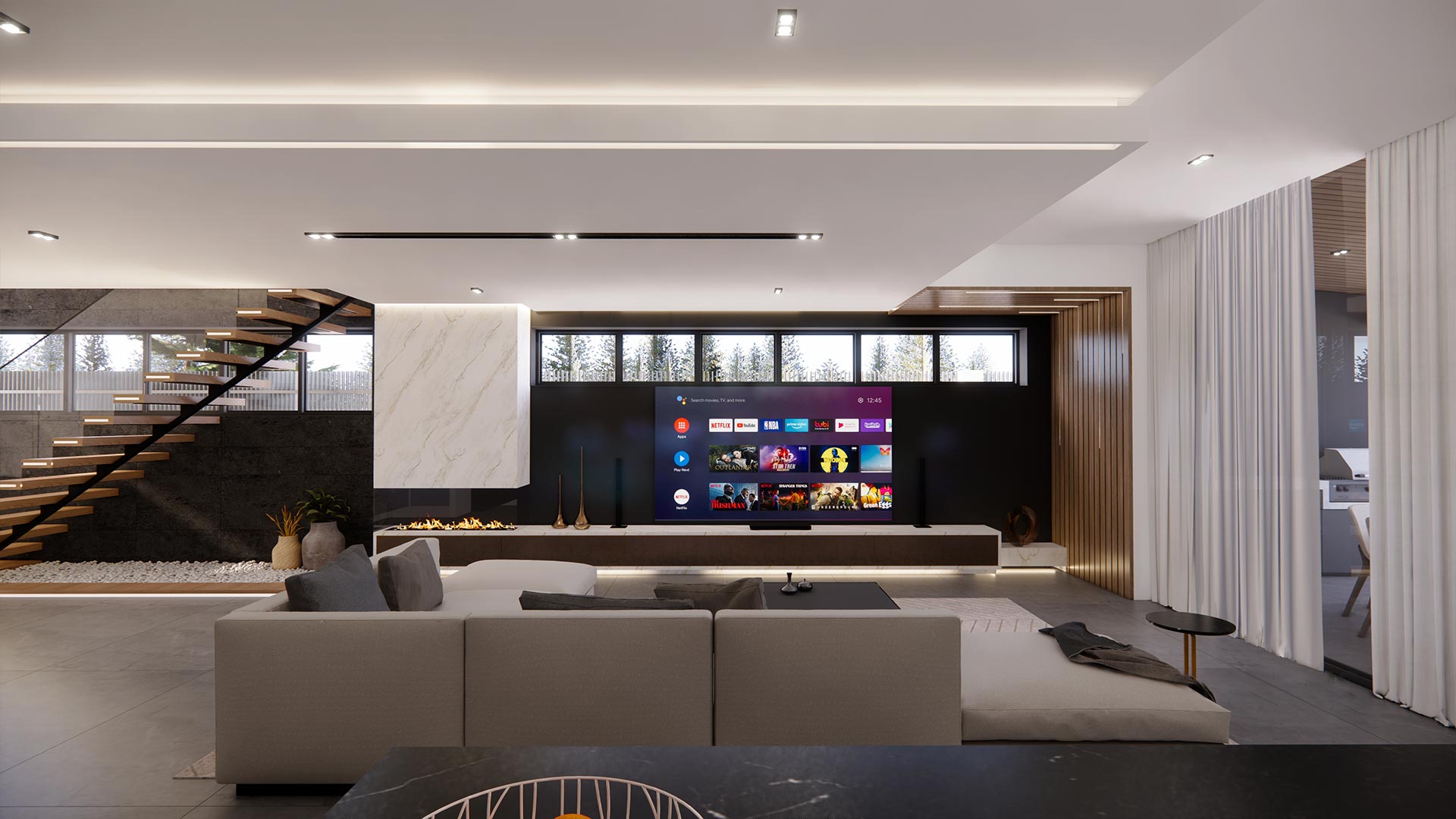 Kitchen rendered by Stedaxis