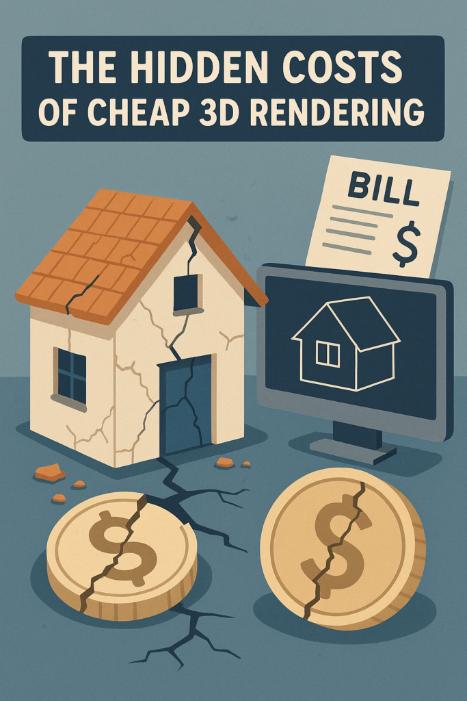 The Hidden Costs of Cheap 3D Rendering: Why Australian Developers Pay More Later