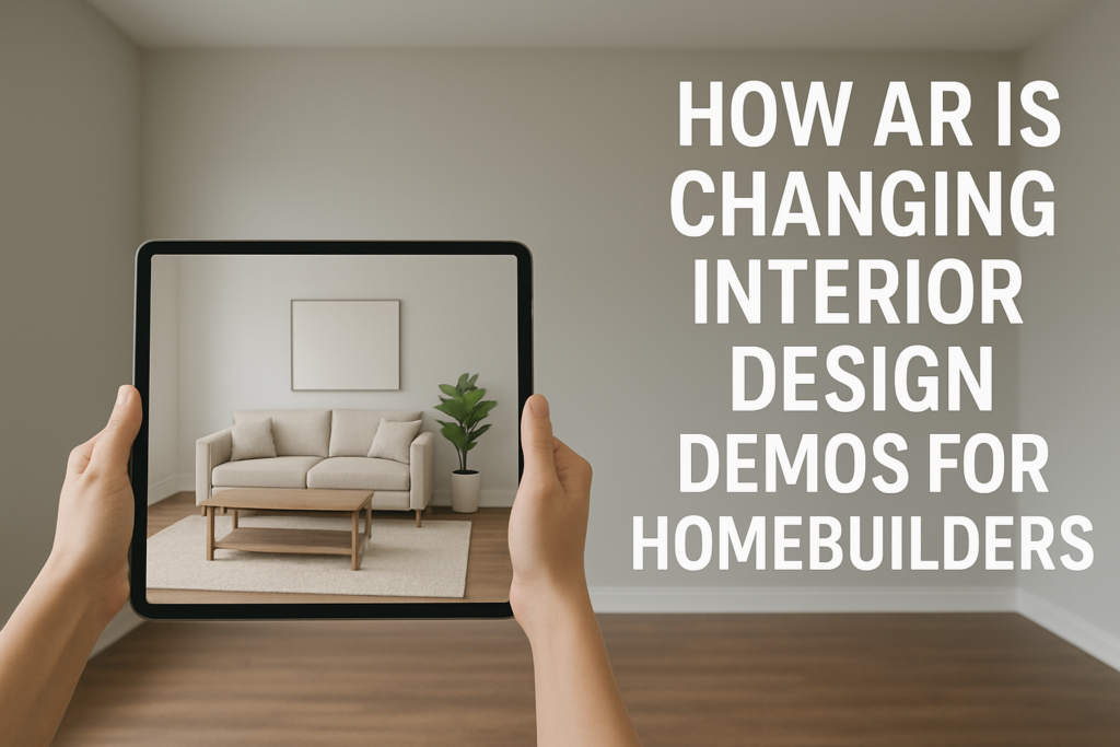 How AR is Changing Interior Design Demos for Homebuilders